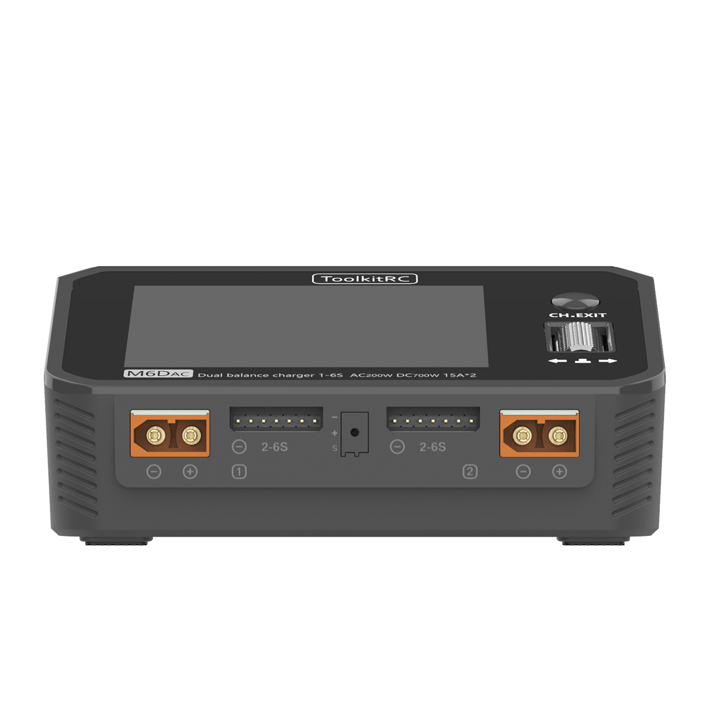 ToolkitRC M6DAC Dual Channel S - огляд і ціна Toolkitrc M6Dac Smart Charger