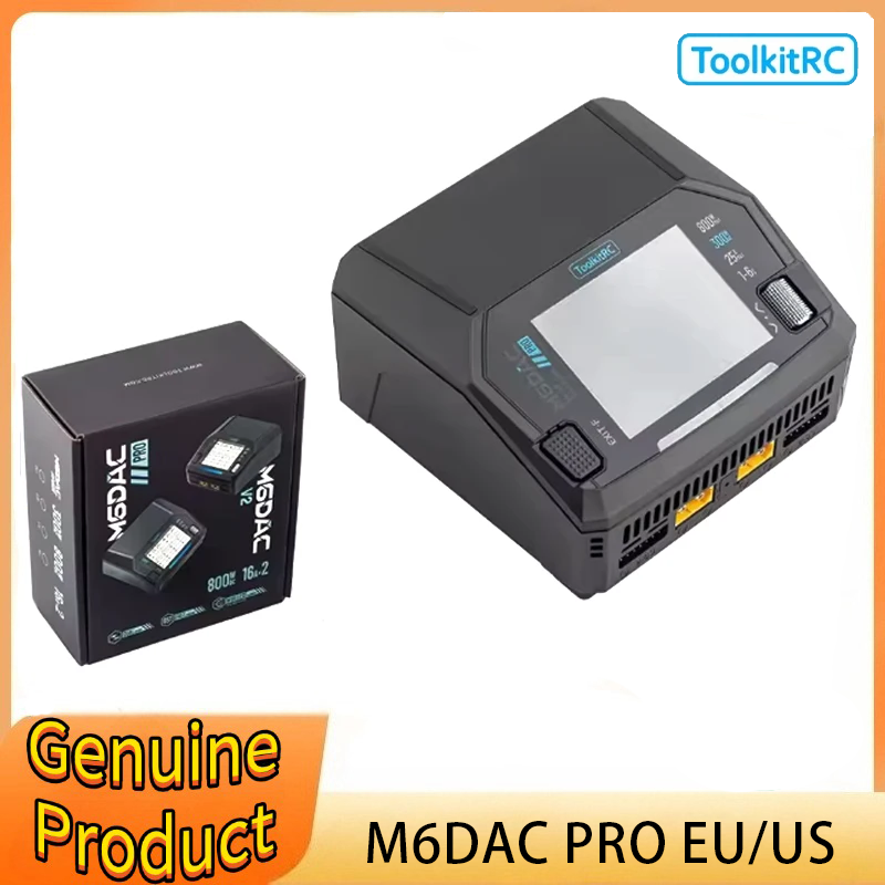 ToolkitRC M6DAC V2 Pro Dual Ch - огляд і ціна Toolkitrc M6Dac Smart Charger