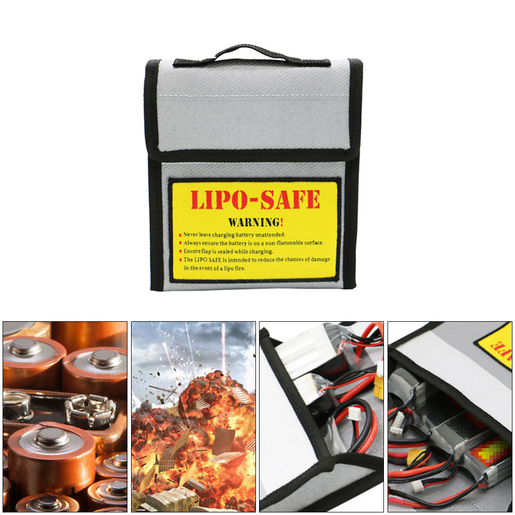 1Pcs Premium Fireproof Explosi - огляд і ціна Lipo Battery Fireproof Safety Charge Box