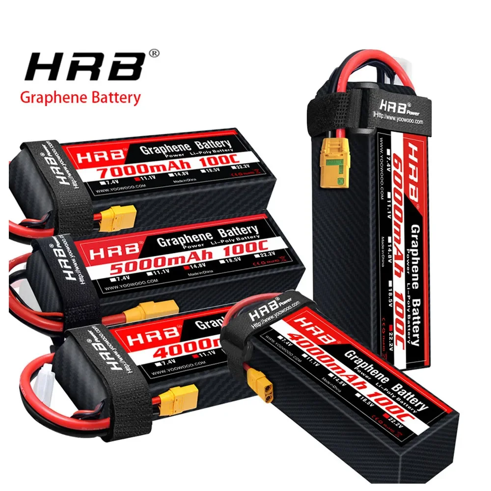 Graphene Battery 2S 3S 4S 6S R - огляд і ціна 4S Lipo Battery 14.8V 6000Mah