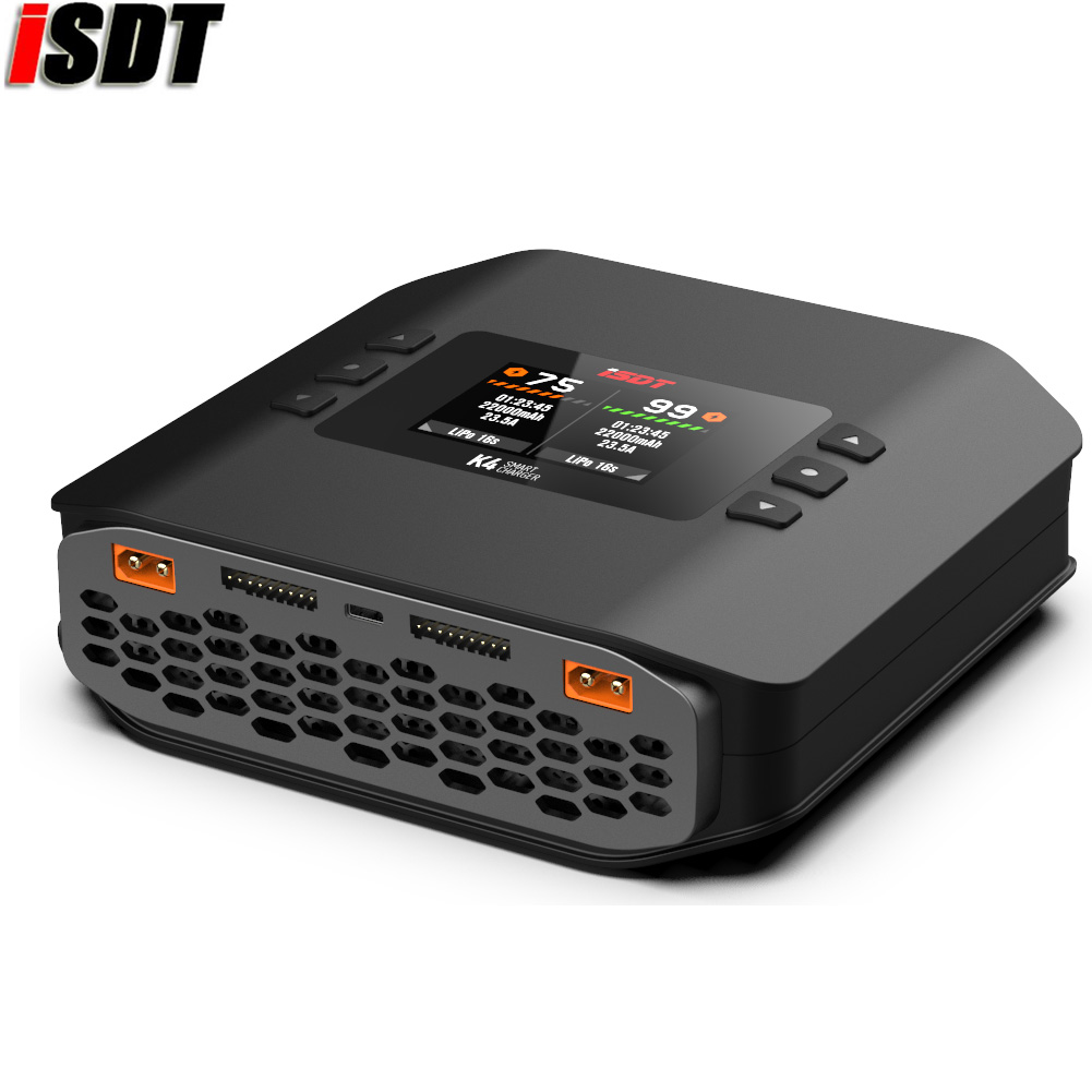 ISDT K4 Dual‑Channel RC Smart  - огляд і ціна Isdt K4 Dual Lipo Charger