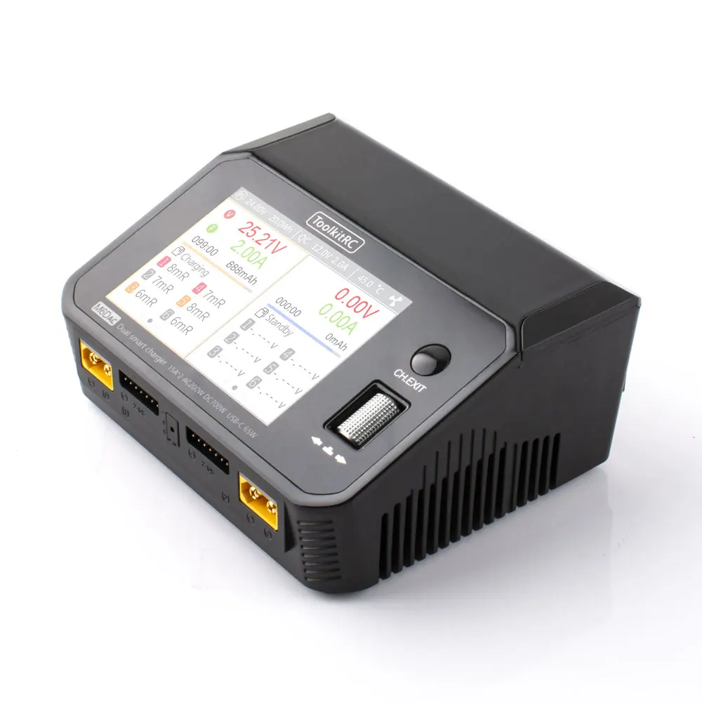 ToolkitRC M6DAC AC 200W DC 700 - огляд і ціна Toolkitrc M6Dac Smart Charger