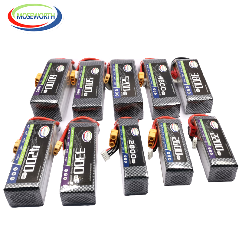 2S 3S 4S 6S RC LiPo Battery 7. - огляд і ціна 4S Lipo Battery 14.8V 6000Mah