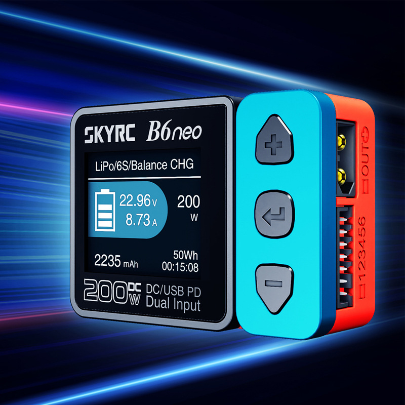 SkyRC B6 Neo Smart Charger DC  - огляд і ціна Skyrc B6 Neo Smart Charger
