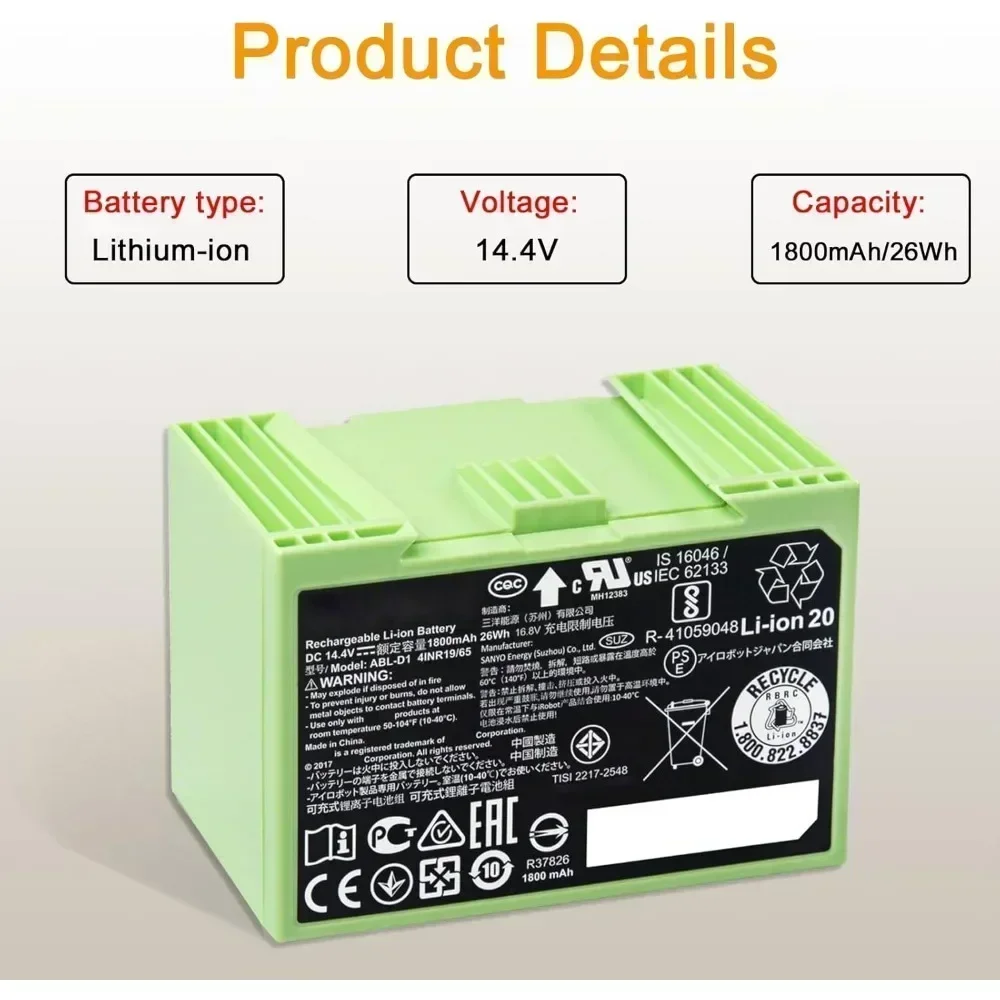 Rechargeable 14.4V 5000mAh Bat - огляд і ціна 4S Lipo Battery 14.8V 6000Mah