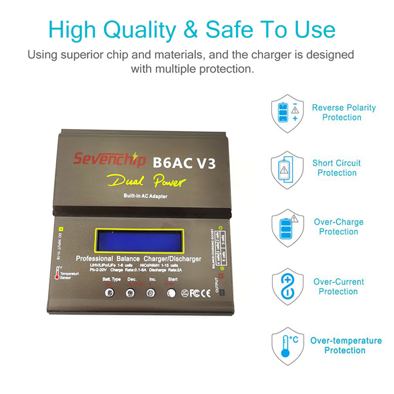 New 80W imax B6AC V3 Smart Dig - огляд і ціна Toolkitrc M6Dac Smart Charger