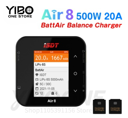 Air8 500W 20A 1-8S Lipo Balanc - огляд і ціна Isdt Air8 8S Lipo Charger
