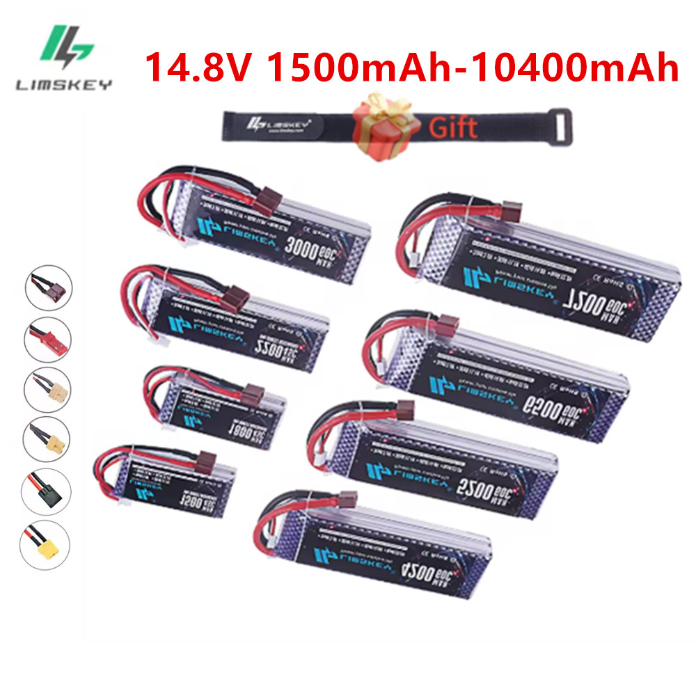 60C Lipo Battery 14.8V 4S 1500 - огляд і ціна 4S Lipo Battery 14.8V 6000Mah