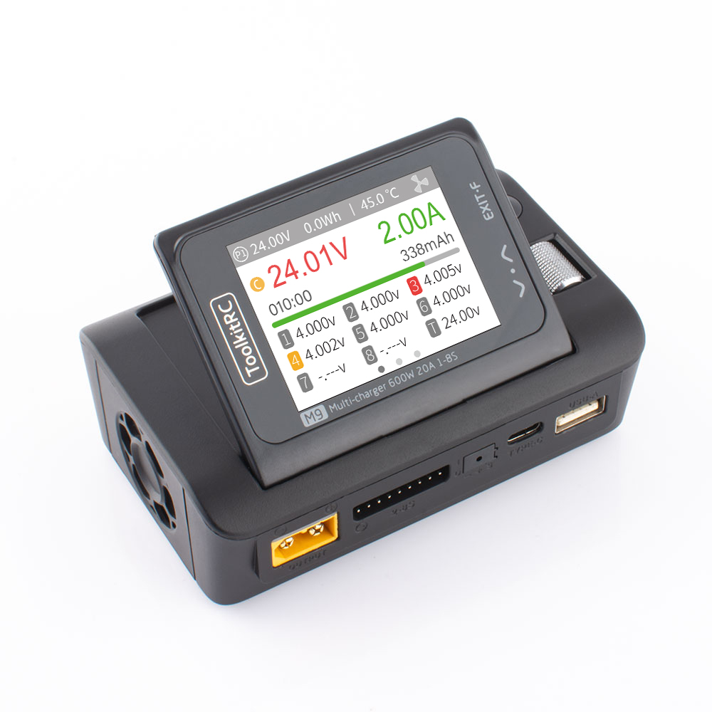 ToolKitRC M9 M7 M7AC M6DAC M6D - огляд і ціна Toolkitrc M6Dac Smart Charger
