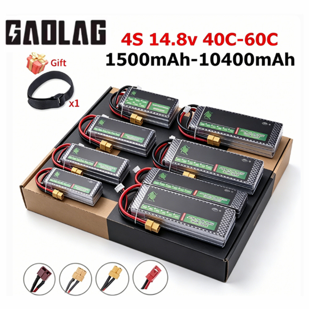 Lipo Battery 4s 1500mah 2200ma - огляд і ціна 4S Lipo Battery 14.8V 6000Mah