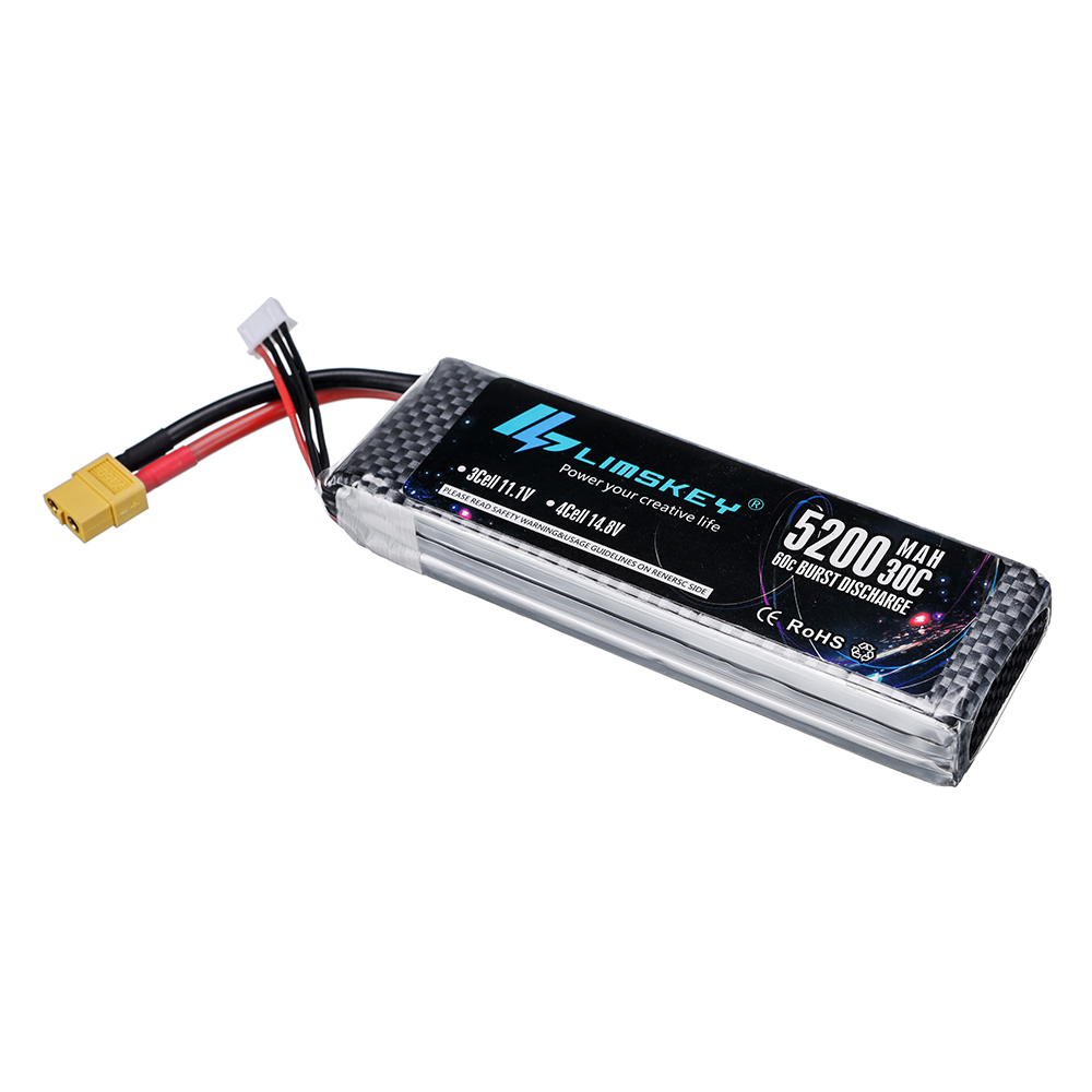 2S 3S 4S Lipo Battery 7.4V 11. - огляд і ціна 4S Lipo Battery 14.8V 6000Mah