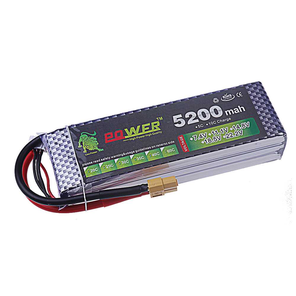 4200MAH 5200mAh 6000mAh 7200mA - огляд і ціна 4S Lipo Battery 14.8V 6000Mah